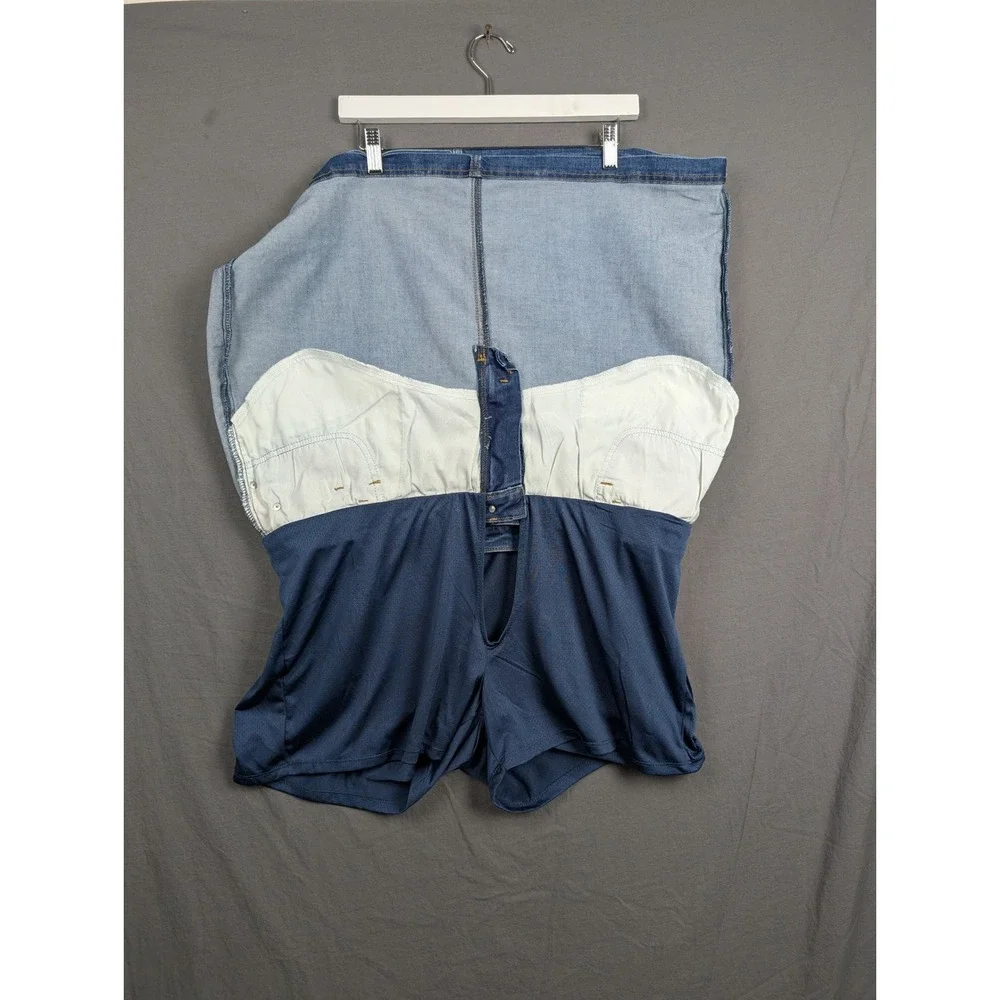 Lee Regular Fit Mid‎ Rise Denim Skort Blue Size 20M